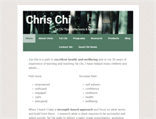 Tablet Screenshot of chrischi.com.au